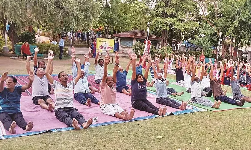 योग भास्कर -  दूसरे चरण का शुभारंभ, उठाएं निःशुल्क शिविर का लाभ