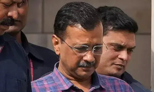 केजरीवाल फिर पहुंचे जेल, किया सरेंडर, बोले - मैं देश बचाने के लिए जा रहा, पता नहीं कब वापस आऊंगा