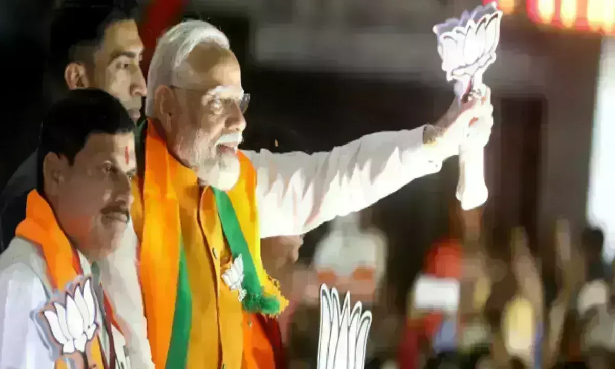 नतीजों में बहुमत से दूर भाजपा, लेकिन इन राज्यों में बढ़ रही क्लीन स्वीप की ओर