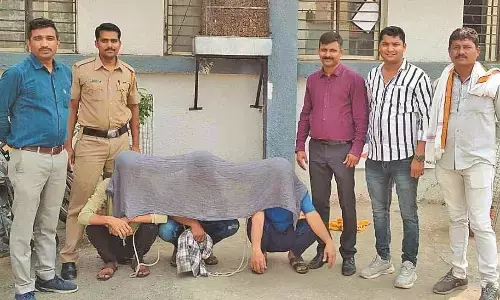 डाॅक्टर के घर चाेरी मामले में 4 आरोपी गिरफ्तार, 3 लाख रुपए का माल भी जब्त