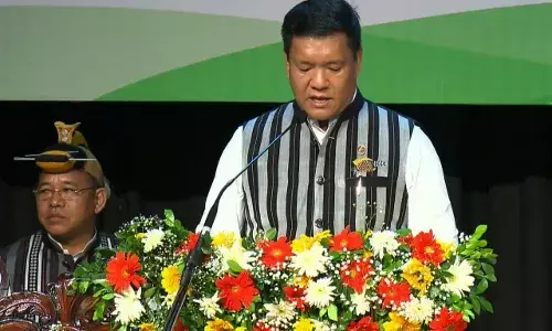 तीसरी बार अरुणाचल प्रदेश के सीएम बने पेमा खांडू, राकांपा ने दिया बिना शर्त समर्थन