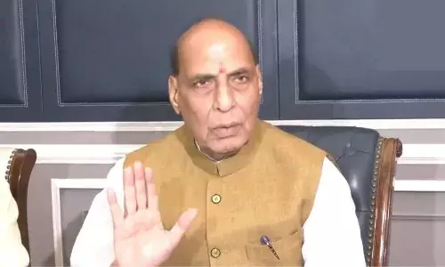 राजनाथ ने कहा - 2028-29 तक 50,000 करोड़ के रक्षा उपकरणों के निर्यात का लक्ष्य
