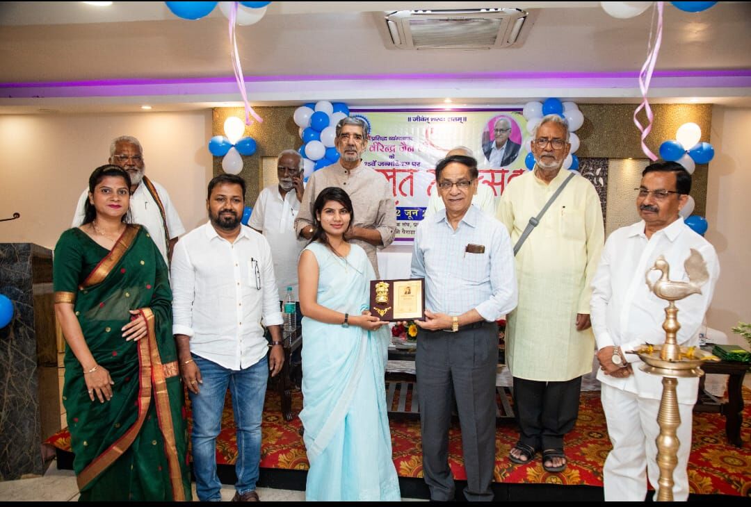 साहित्यकार वीरेंद्र जैन के 75 वें जन्मदिन पर अमृत महोत्सव आयोजित
