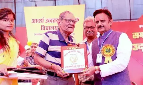 मॉडल स्कूल रीवा के स्वर्ण जयंती वर्ष समारोह में शामिल हुआ डिप्टी सीएम राजेंद्र शुक्ल, गुरुओं के सम्मान में कही बात