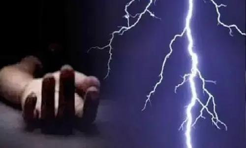 गाडरी ढाना और बिजोरी गुमाई में गिरी आकाशीय बिजली, 2 की मौत 5 लोग झूलसे