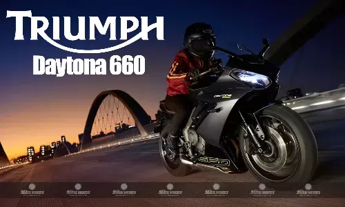 Triumph Daytona 660 भारत में डीलरशिप पर पहुंचना शुरू, जानिए कब होगी लॉन्च?