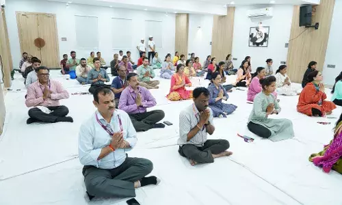 आईसेक्ट एवं स्कोप ग्लोबल स्किल्स विश्वविद्यालय द्वारा योग दिवस पर कार्यक्रम का आयोजन