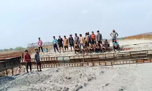 भुगतान नहीं करने पर सब कान्ट्रैक्टर ने बंद किया भंडारा के पास बायपास का काम