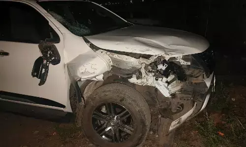 विधायक के भतीजे ने कार से बाइक सवार को मारी टक्कर - मौत, आरोपी गिरफ्तार