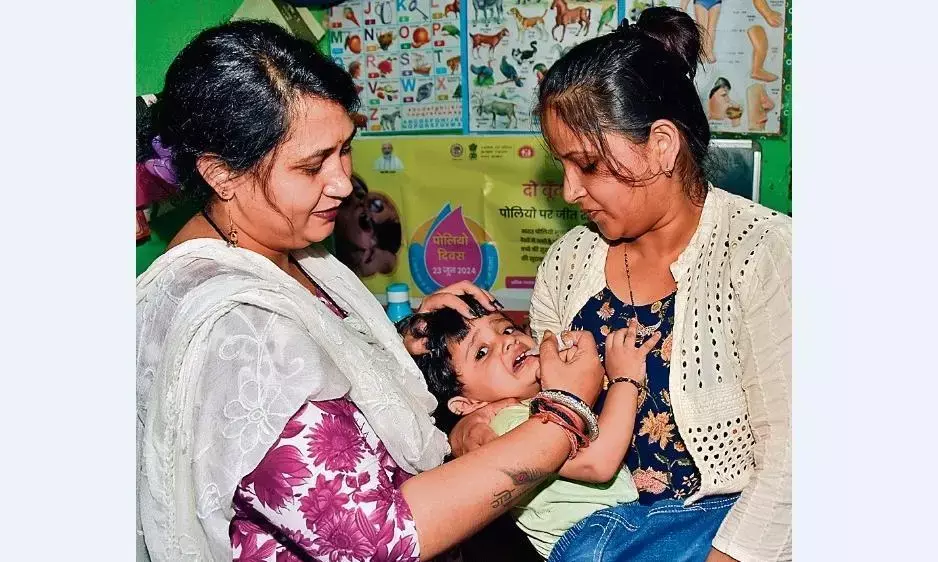 81 फीसदी बच्चों काे मिली दो बूँद जिंदगी की