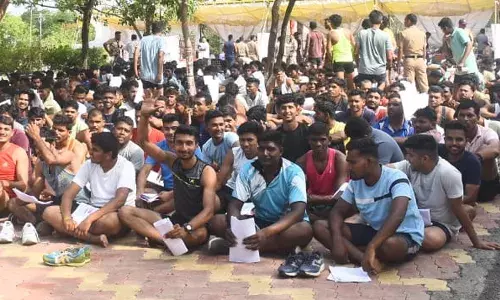 अमरावती शहर में 666 लड़कियां हुईं पुलिस भर्ती में शामिल,  अब होगी लिखित परीक्षा