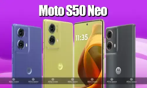 Moto S50 Neo स्नैपड्रैगन 6s Gen 3 चिप और 5,000mAh की बैटरी के साथ लॉन्च, जानिए कीमत और स्पेसिफिकेशन