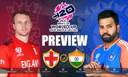 थोड़ी देर में भारत-इंग्लैंड के बीच सेमीफाइनल, गुयाना में बारिश थमने के बावजूद नहीं पिच से नहीं हटे कवर, क्या रद्द हो जाएगा मैच!