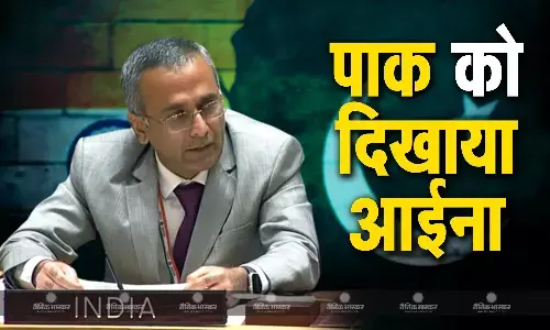 UNSC में भारत ने पाकिस्तान को लगाई फटकार, कश्मीर राग अलापने पर दिखाया आईना UNSC में भारत ने पाकिस्तान को लगाई फटकार, कश्मीर राग अलापने पर दिखाया आईना