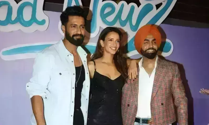 फिल्म बैड न्यूज के ट्रेलर लॉन्च पर विक्की कौशल ने रियल गुड न्यूज पर दिया रिएक्शन बोले- सबसे पहले मैं बॉलीवुड हेपलाइन को बताउंगा...