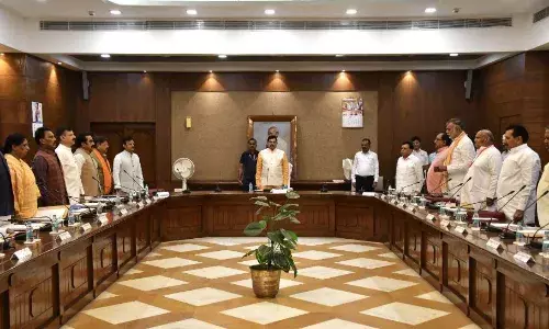 मुख्यमंत्री मोहन यादव की अध्यक्षता में वंदे मातरम के गान के साथ आरंभ हुई मंत्रिपरिषद की बैठक