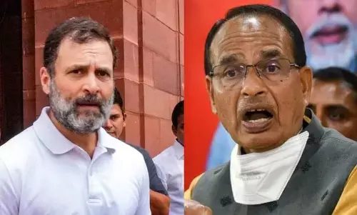 राहुल गांधी के एमएसपी वाले बयान पर भड़के शिवराज, कहा - गलत बयानबाजी कर रहे