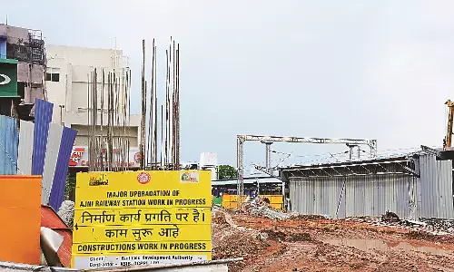 20 महीने में नागपुर अजनी स्टेशन के साकार होने पर उठ रहे सवाल