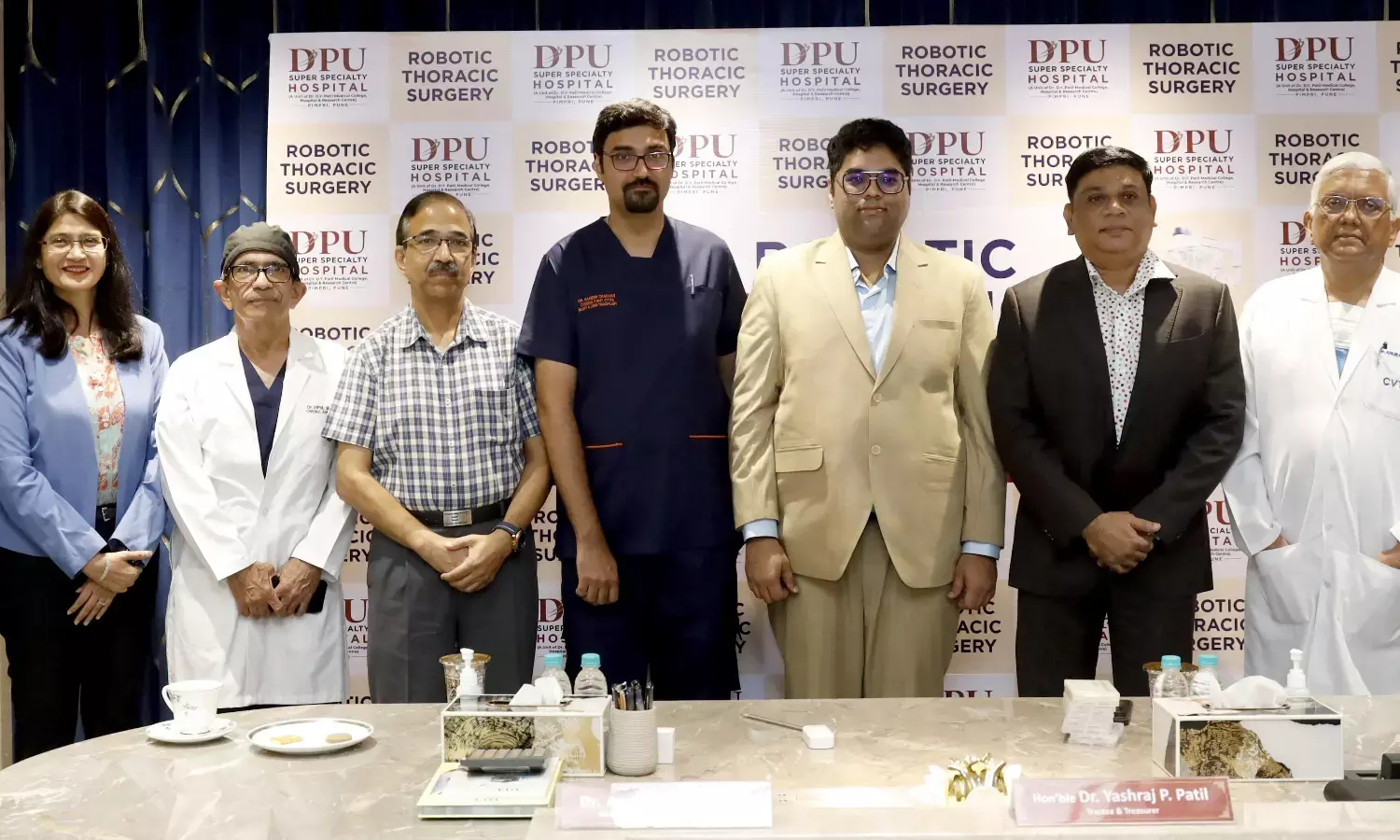 डीपीयू में लॉन्च हुआ पुणे का पहला रोबोटिक थोरेसिक सर्जरी सेंटर, अब चीरफाड़ नहीं