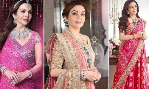 बेटे अनंत और राधिका के शादी फंक्शन में शानदार लुक्स में नजर आईं नीता अंबानी, जानिए खासियत