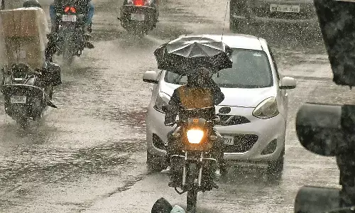 राहत की बारिश - शाम को मौसम हुआ खुशनुमा, रात को चली ठंडी हवा, हल्की बरसात