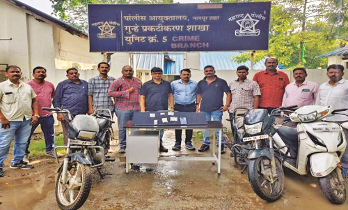 छह आरोपियों से 11 प्रकरणों का खुलासा, चोरी और लूटपाट की वारदातों का बढ़ता सिलसिला