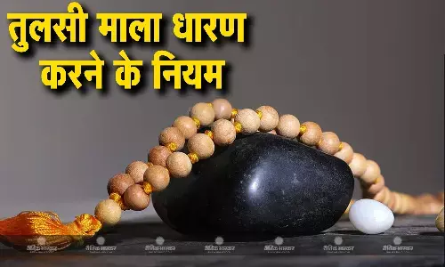 तुलसी माला पहनते हैं तो भूल कर भी ना करें ये काम, जानें इसे धारण करने के नियम तुलसी माला पहनते हैं तो भूल कर भी ना करें ये काम, जानें इसे धारण करने के नियम