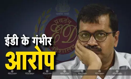 ईडी की चार्जशीट में केजरीवाल और आप पार्टी पर लगाए गंभीर आरोप,  घोटाले में सीएम को बताया किंगपिन और साजिशकर्ता ईडी की चार्जशीट में केजरीवाल और आप पार्टी पर लगाए गंभीर आरोप,  घोटाले में सीएम को बताया किंगपिन और साजिशकर्ता