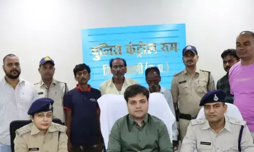गोरइया गढ़ी में 30 लाख की चोरी के मास्टरमाइंड समेत 3 बदमाश कटनी में गिरफ्तार