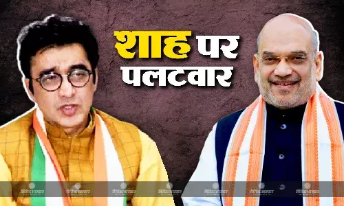 अमित शाह का मुस्लिम आरक्षण वाले बयान पर कांग्रेस का पलटवार, TDP-JDS से समर्थन लेने पर कसा तंज