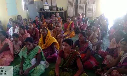 शराब बंदी के लिए कोठरी की महिलाओं ने किया उठाई आवाज , विक्रेताओं को भी चेताया