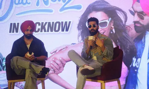 ‘बैड न्यूज़’ का प्रमोशन करने स्टारकास्ट पहुंची लखनऊ