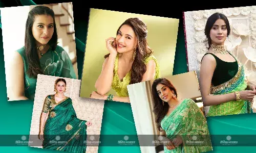 सावन के महीने में पहनने वाली हैं हरी साड़ी तो, इन एक्ट्रेसेस के ग्रीन साड़ी लुक से लें आईडिया
