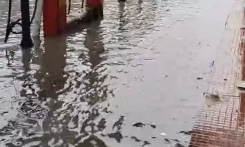 बारिश ने बिगाड़ी रेलवे की चाल , आधा दर्जन से अधिक ट्रेनें नागपुर स्टेशन पर रुकी