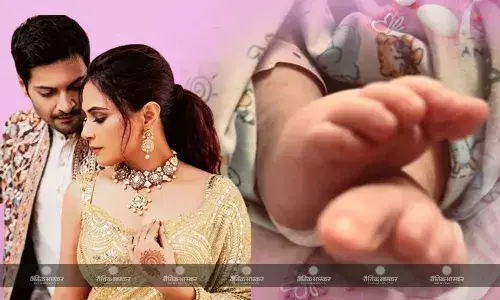 बेटी के जन्म के चार दिन बाद ऋचा-अली ने दिखाई बेटी की झलक, सोशल मीडिया पर फोटो वायरल