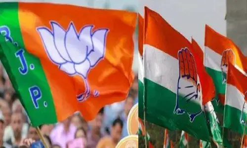 आरोपों को लेकर अब आमने-आमने तन रही हैं तोपे, भाजपा डाल-डाल तो कांग्रेस पात-पात