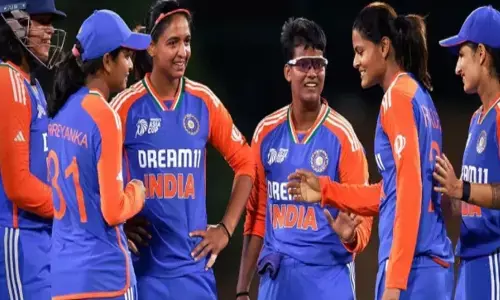 नेपाल को 82 रनों से हराकर एशियाकप के सेमीफाइनल में पहुंची टीम इंडिया, शेफाली वर्मा ने ठोकी शानदार फिफ्टी नेपाल को 82 रनों से हराकर एशियाकप के सेमीफाइनल में पहुंची टीम इंडिया, शेफाली वर्मा ने ठोकी शानदार फिफ्टी