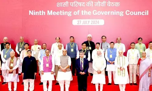 मुख्यमंत्री मोहन यादव नई दिल्ली में नीति आयोग की शासी परिषद की 9वीं बैठक में हुए शामिल