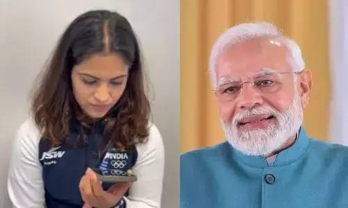 ब्रॉन्ज विजेता मनु भाकर से पीएम मोदी ने फोन पर की बात, दी जीत की बधाई