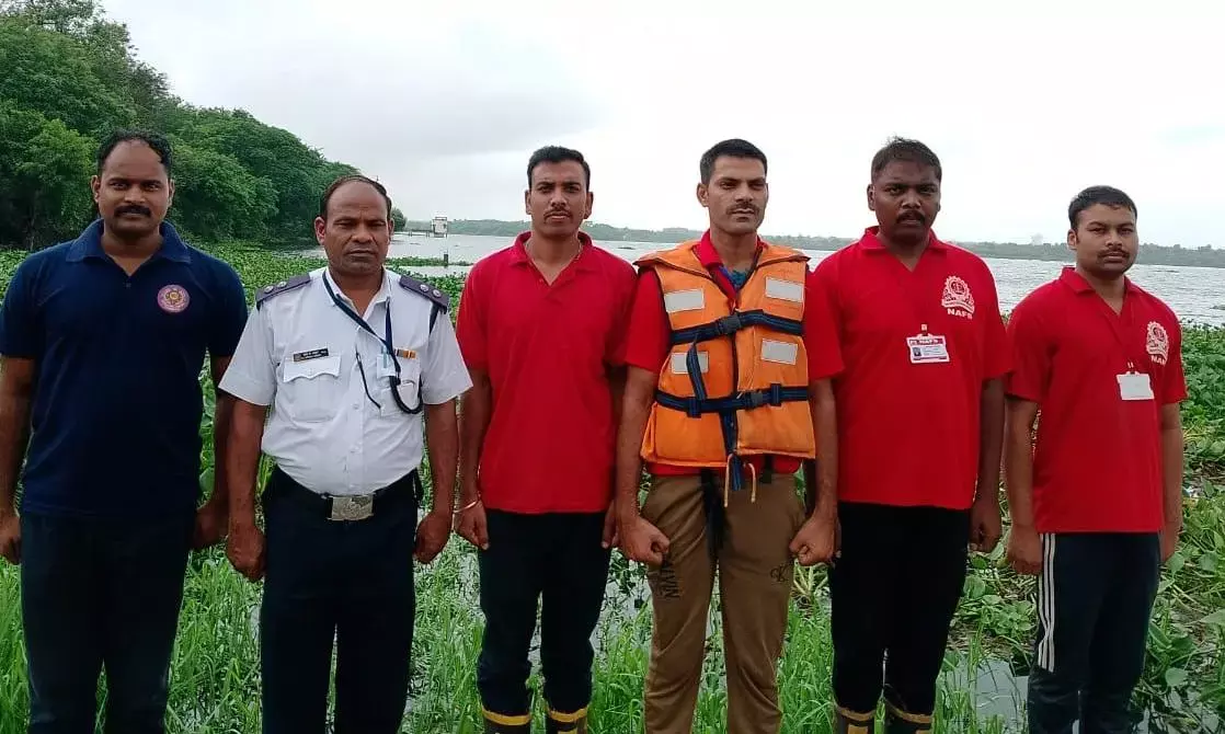 बांधों में जलस्तर बढ़ने पर सुरक्षा के कड़े इंतजाम, मनपा ने तैनात किए सुरक्षाकर्मी