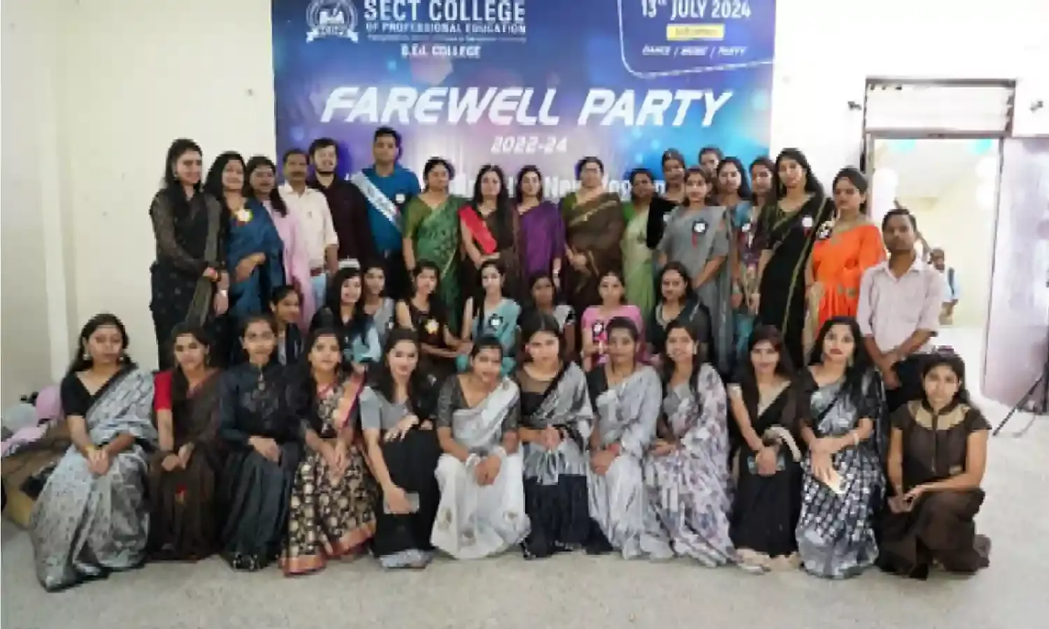सेक्ट कॉलेज के बी.एड. छात्रों का विदाई समारोह आयोजित