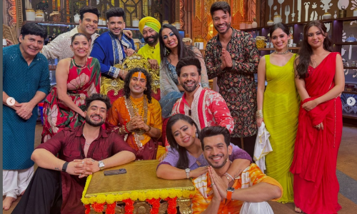 सत्संग छोड़ लाफ्टर शेफ्स शो में पहुंचे गुरु अनिरुद्धाचार्य, अली गोनी ने कहा- आज से बिस्किट खाना बंद, करण-अर्जुन ने भी शेयर की तस्वीर