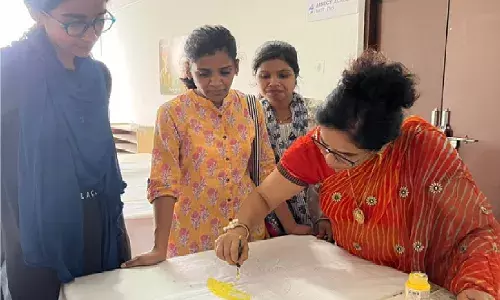 सेक्ट कॉलेज ऑफ प्रोफेशनल एजुकेशन बी.एड. में आर्ट एंड क्राफ्ट कार्यशाला संपन्न