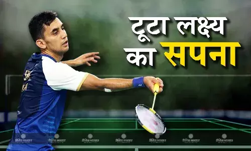 गोल्ड मेडल जीतने की रेस से बाहर हुए लक्ष्य सेन, सेमीफाइनल में हारे, कल ब्रॉन्ज मेडल के लिए खेलेंगे