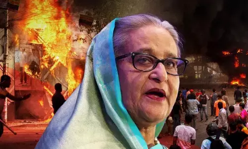 आज रात भारत में ही रूकेगी शेख हसीना, पानागढ़ एयर बेस से यूके जाने की करेंगी तैयारी