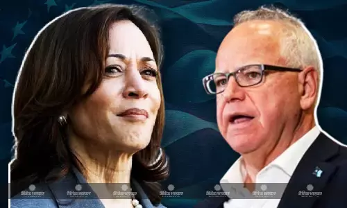 कमला हैरिस ने उपराष्ट्रपति पद का उम्मीदवार चुना, टिम वाल्ज उनके साथ ठोकेंगे ताल