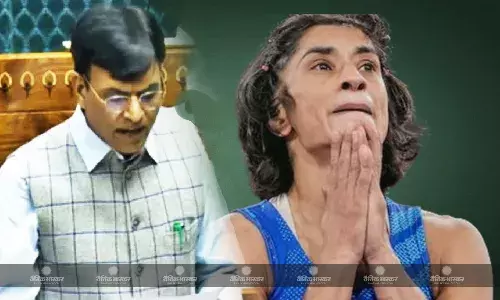 लोकसभा में खेल मंत्री मंडाविया ने विनेश फोगाट को लेकर की चर्चा, कहा -  पीएम मोदी ने IOA से जरूरी कार्रवाई करने की कही बात