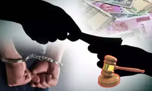 जौहरी से 20 लाख रुपए रिश्वत लेने के आरोप में ईडी अधिकारी दिल्ली के लाजपत नगर से गिरफ्तार