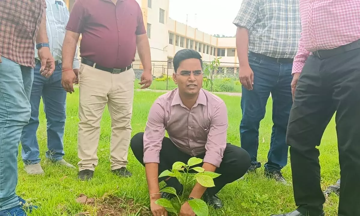 जनअभियान परिषद द्वारा यात्रा निकालकर किया पौधरोपण जनअभियान परिषद द्वारा यात्रा निकालकर किया पौधरोपण