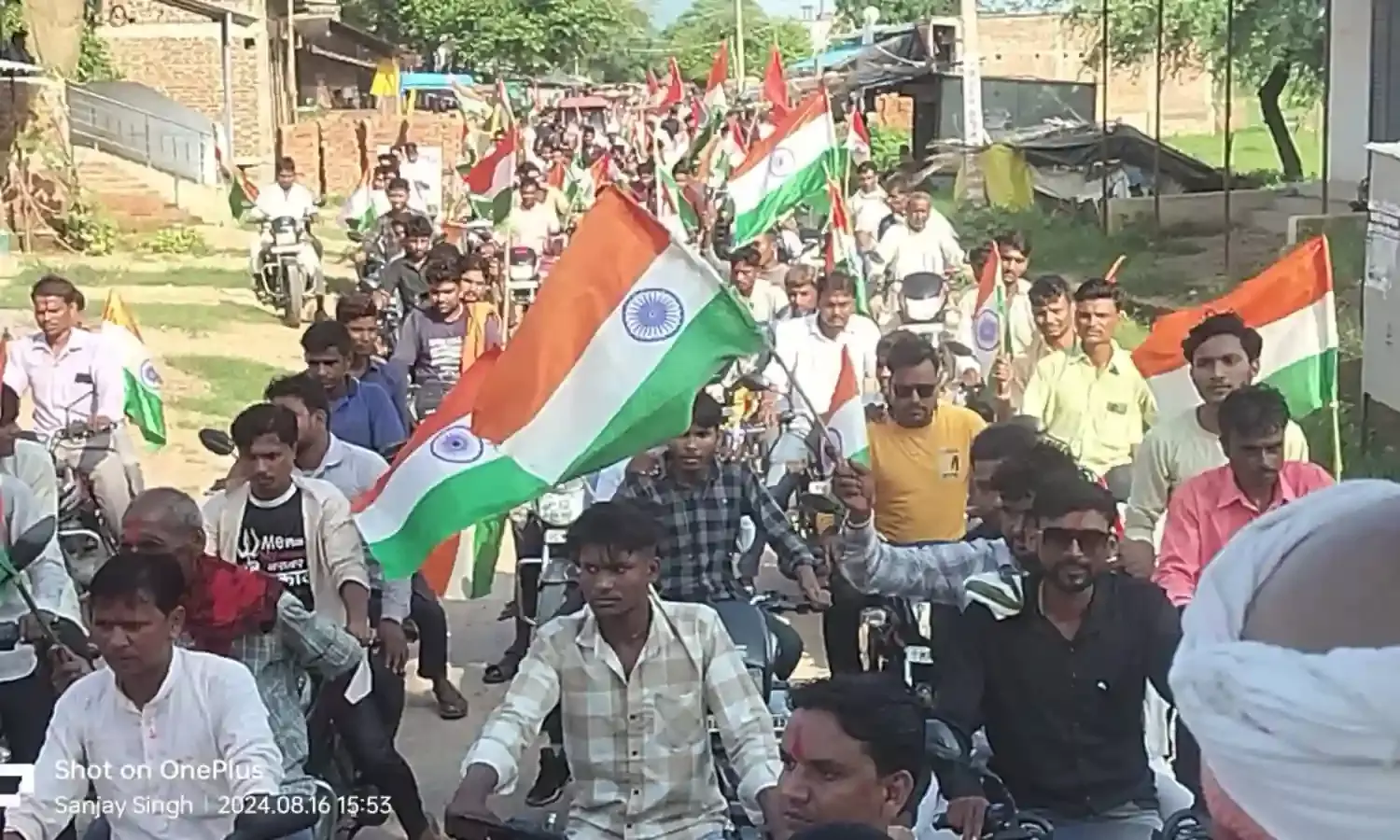 वीरांगना रानी अवंतीबाई की 193वीं जयंती पर निकाली गई विशाल तिरंगा यात्रा, रिमझिम बारिश में भी युवाओं में दिखा उत्साह